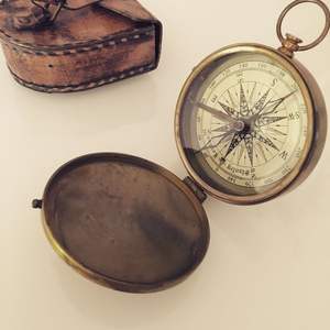 Collector Brass Nautical <b>Compass</b> Historical Maritime <b>Navigation</b> Relic Museum Quality Display - Product Image 2
