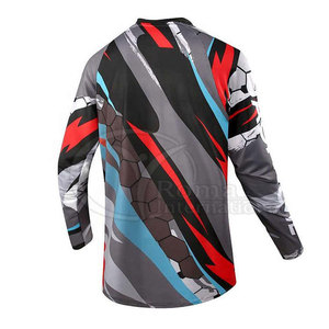 Jersey de Motocross Personalizado a Precio de Fábrica, Camiseta de Carreras MTB Transpirable de Alta Calidad - Product Image 4