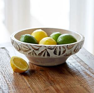 Cuenco de madera de alta tendencia para servir para la cena, sopa de ensalada de frutas, utensilios de cocina para el hogar, restaurante de mesa, regalo de boda - Product Image 5