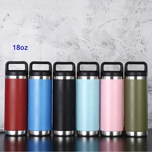 silverjet Stainless Steel Vacuum Tumbler 18oz 36oz 64oz With Lid Handle Keep <b>Warm</b> Cold Water <b>Bottle</b> For Outdoor Office Home Use - Product Image 3