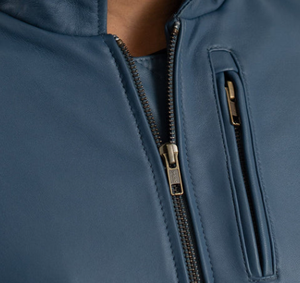 แจ็กเก็ตหนังแฟชั่นสำหรับผู้หญิงแจ็กเก็ตหนังสำหรับ2025ดีไซน์ล่าสุด - Product Image 5