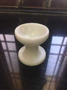 Porte-bougie en marbre blanc, forme ronde, design, disponible en plusieurs tailles pour la décoration intérieure - Product Image 5