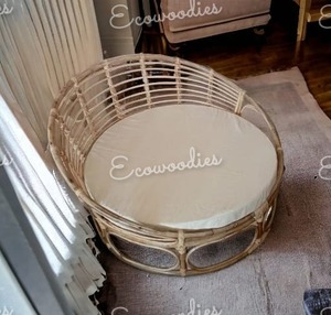 Cama para niños de bambú natural ecológica hecha a mano, muebles para niños y decoración de guardería, muebles para bebés para dormitorio y sala de estar - Product Image 3