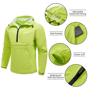 Wholesale Waterproof Quick Dry Windproof Hooded Quilted <b>Jacket</b> with Custom Front Logo Winter <b>Long</b> Sleeve <b>for</b> <b>Men</b> - Product Image 3