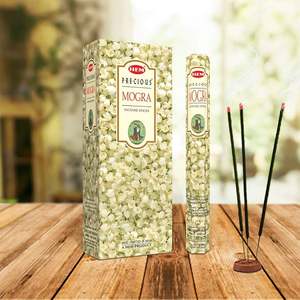 ธูปหอมระเหยที่มีค่าขนาด120แท่งไม้ไผ่งานฝีมือลายดอกไม้สำหรับความสดชื่นในบ้านสวดมนต์ทำสมาธิพลังบวก - Product Image 4