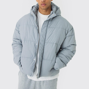 Chaquetas Acolchadas de Invierno Más Vendidas para Hombre y Mujer, Estilo Vintage, Logotipo Frontal, Fáciles de Usar, Todas las Tallas y Colores, MOQ Bajo 2026 - Product Image 1