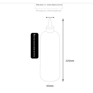 Botella de Lujo de 500 ml, Fabricada con Moldeo por Soplado de PET, con Punta Elevada, Pulverizador y Boca Puntiaguda para Líquido de Limpieza, Alta Calidad - Product Image 6