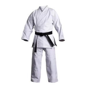 Meilleure vente en gros uniforme de karaté hommes femmes costumes d'arts martiaux professionnels unisexe combat uniforme en coton avec logo personnalisé - Product Image 5