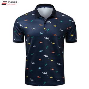 Camiseta de Golf Deportiva de Verano para Hombre, Diseño Personalizado, Bordada, Tejida, Transpirable, Casual, con Estampado, Manga Corta - Product Image 2