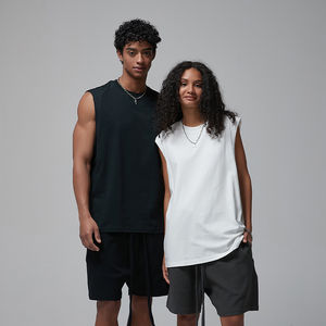 T-shirt à manches courtes pour hommes Oversize 100% Cotton Mens Tshirt Boxy Fit Organic Cotton Tee Blank Plain Print T Shirt - Product Image 3