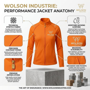 Veste de yoga unisexe à capuche et manches longues, tissu extensible doux en polyester/coton, fermeture éclair, option de logo personnalisé pour le fitness hivernal - Product Image 3