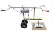 Chariot élévateur de dalle à vide en acier inoxydable avec pompe efficace OEM pour usage en laboratoire et industriel