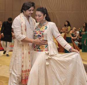 El último nuevo diseñador estilo Bollywood Algodón puro hermoso Gamathi Work Lehenga y Choli con chaqueta lista para usar puntada completa - Product Image 3