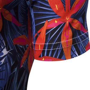 Polo en coton personnalisé de grande taille pour hommes, tissu tricoté de haute qualité, impression par sublimation en couleur - Product Image 6