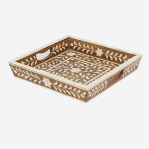 Plateau en incrustation d'os de bonne conception, fabriqué en matériau d'incrustation d'os, pièce de la plus haute qualité et accessoires pour la maison et la cuisine - Product Image 5