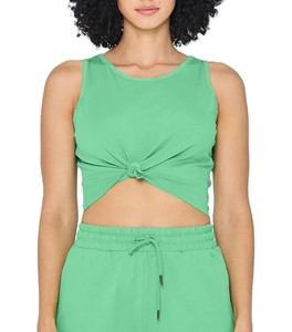 Gran oferta, camiseta sin mangas acanalada con logotipo personalizado de verano para mujer, Camiseta cómoda de secado rápido para mujer, camiseta sin mangas para correr y entrenamiento deportivo - Product Image 6