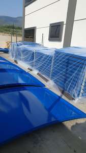 Composants de noyau de silo de poudre de stockage de ciment de capacité de 1000 tonnes avec la pompe - Product Image 4