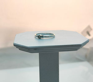 แหวนหมั้นเงินสเตอริง925อัญมณีสีรุ้งมูนสโตนสำหรับผู้หญิงชุดเครื่องประดับชั้นดีสำหรับงานเลี้ยงครบรอบแต่งงาน - Product Image 2