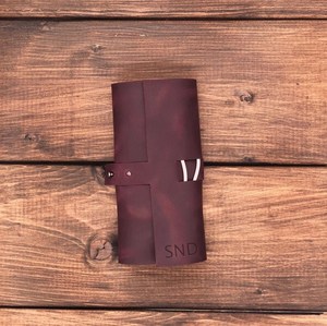 Bolsa de Viaje Organizadora de Cables de Cuero Genuino de Lujo, Impermeable y Resistente a Golpes, para Almacenamiento Diario de Cables de Cargador USB, Proveedor OEM LCO-0044 - Product Image 2