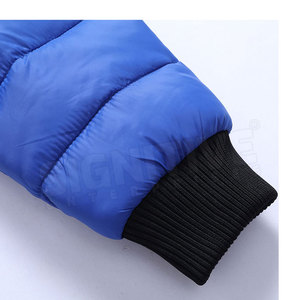 OEM Service Custom Logo Knitted Puffer Jacket Best Selling Solid Color Men's Winter <b>Spring</b> Breathable Fabric Warm - Product Image 6