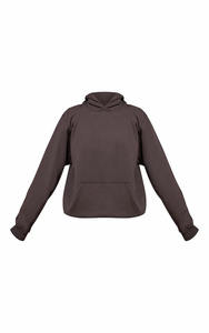 Sudaderas de Forro Polar Lisas para Mujer, 100% Algodón, Corte Holgado y Relajado, Sensación Suave, Sudadera de Invierno, Logotipo Personalizado, Bordado 3D - Product Image 5