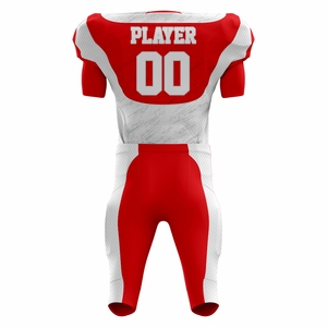 Ropa de equipo de fútbol americano de alta calidad personalizable, camisetas cortas transpirables para verano, opciones de talla grande disponibles impresas - Product Image 2