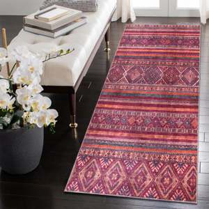 Alfombra Lavable Netline Home Depot Tribal Multicolor con Diseño Geométrico 1322, Incluye Limpiador de Telas - Product Image 3