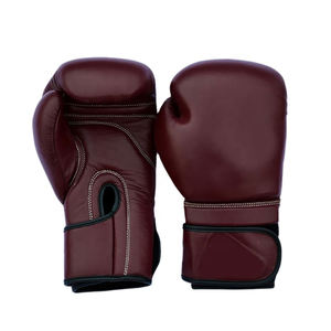 Guantes de Boxeo para Hombre de Piel, Duraderos, de Alta Calidad, para Entrenamiento Deportivo al Aire Libre, Precio de Mayoreo - Product Image 1