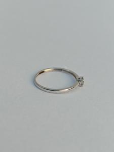 Anillo de Diamantes Naturales de Oro Sólido de 14K y 18K de Alta Calidad |   Joyería Fina de Lujo |   Anillo de Compromiso Minimalista con Diamante Real Certificado - Product Image 3