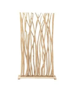 Handcrafted Wood Art Deco <b>Room</b> <b>Divider</b> with Panel Design Multi-Functional Frame Structure Portable Indoor Decor - Product Image 6