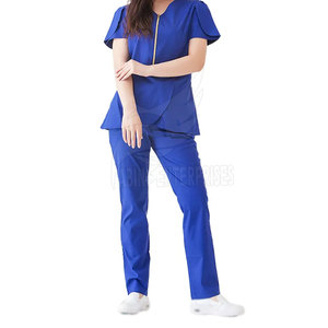 Nouvelle conception, uniforme médical personnalisé pour femmes, coton et polyester de haute qualité, usage hospitalier, best-seller - Product Image 2