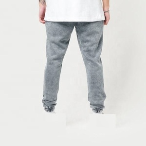 Joggers de lavado ácido para hombre de alta calidad, pantalones deportivos de entrenamiento informales ajustados, diseño ligero, disponible en venta al por mayor - Product Image 4