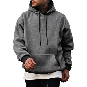 เสื้อฮู้ดดี้คุณภาพสูงแบบกำหนดเอง 420 450 500 600 GSM พิมพ์ลายสำหรับผู้ชาย ผ้าฝ้ายโพลี 100% เสื้อสเวตเชิ้ตฤดูหนาวทรงโอเวอร์ไซส์ ผู้ผลิตเสื้อฮู้ดดี้ - Product Image 1