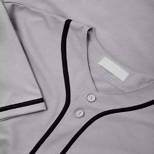 เสื้อเบสบอลเสื้อเชิ๊ตแขนสั้นระบายอากาศได้ดีเสื้อเชิ๊ตชุดยูนิฟอร์ม - Product Image 3