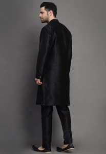 Nueva llegada tamaño personalizado vestido paquistaní hombres Shalwar Kameez hombres ropa manga larga Shalwar Kameez traje - Product Image 3