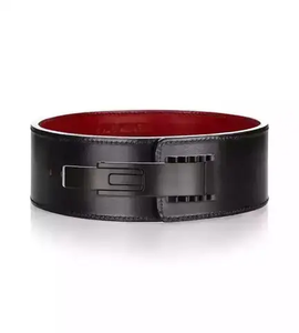 Cinturón de palanca de gimnasio con logotipo personalizado de cuero Unisex de levantamiento de pesas de alta calidad para hombres - Product Image 4