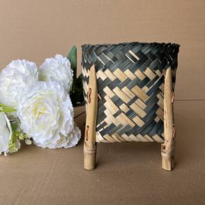 กระถางต้นไม้ทำจากไม้ไผ่ - Product Image 5