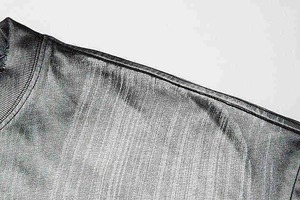 เสื้อยืดคอตตอนทรงหลวมสไตล์วินเทจ ล้างสีแบบ Stone Acid Wash ผ้าถัก ระบายอากาศได้ดี เป็นมิตรต่อสิ่งแวดล้อม สามารถสั่งทำได้ตามต้องการ - Product Image 5