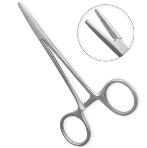 Kit de práctica de sutura profesional de acero inoxidable de 5 piezas para estudiantes de medicina, entrenamiento de habilidades quirúrgicas manuales, IMPLANTES DENTRIC - Product Image 2