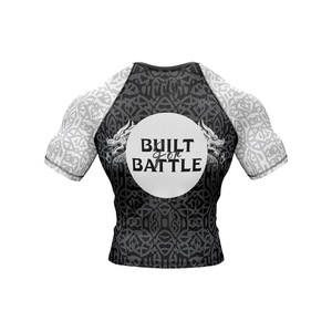 Nouveaux rashguards de haute qualité à manches courtes pour hommes, fabrication sur mesure, rashguards de performance personnalisés - Product Image 5