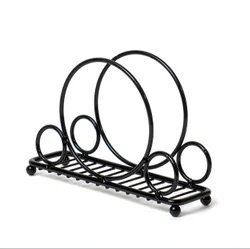 Standard Design Napkin Holder Iron Metal <b>Black</b> <b>Tissue</b> Stand for Home Living Room Desktop Decorative <b>Tissue</b> Holders - Product Image 4