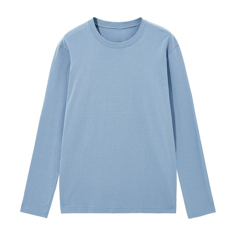 Long sleeves-mist blue