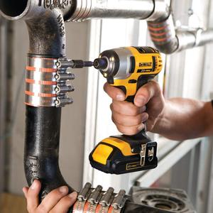 Taladro Atornillador Inalámbrico de Impacto 20V MAX Amarillo/Negro, Kit DCF885C2 de 1/4 de Pulgada para Bricolaje - Product Image 3