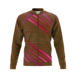 Vestes de rugby classiques, poignets en tricot côtelé traditionnels, vêtements de sport confortables en polyester doux - Product Image 2