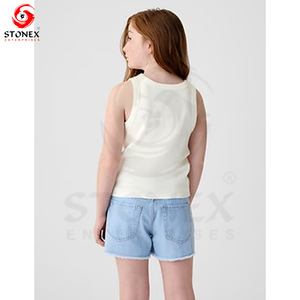 Chaleco transpirable de secado rápido, faldas, ropa para niños, camisetas sin mangas con espalda cruzada, ropa deportiva para niños de 4 a 12 años - Product Image 2