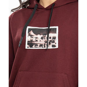 Sweats à capuche pour femmes, design personnalisé, haute qualité, 100 % coton, épaules tombantes, sweats à capuche pour femmes, logo personnalisé, service OEM, sweats à capuche et sweat-shirts - Product Image 4