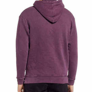 Sweat à capuche zippé pour homme, coupe classique, en coton épais, imprimé numériquement, collection printemps, au meilleur prix - Product Image 2