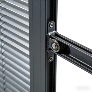 Porte coulissante <span class=keywords><strong>en</strong></span> aluminium sur mesure pour stades, centres commerciaux et villas - Product Image 5