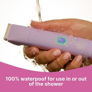 Rasoir électrique étanche IPX7 pour femme, tondeuse bikini et rasoir personnel pour poils pubiens avec embouts réglables - Product Image 5
