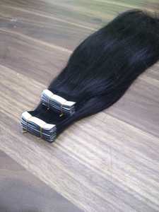 Cinta invisible al por mayor en extensiones de cutícula alineada extensiones de cabello humano indio cinta Remy natural de alta calidad en - Product Image 2